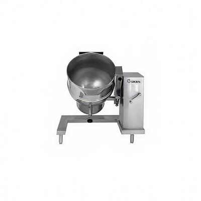 Groen DH-40C LP 40 gal. Steam Kettle - Manual Tilt, 2/3 Jacket, Liquid Propane, Stainless Steel, Gas Type: LP