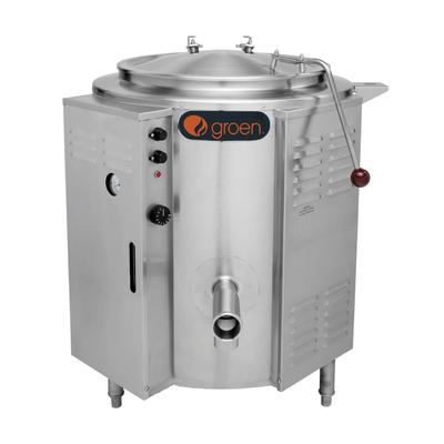 Groen EE-40 40 gal Steam Kettle - Stationary, 2/3 Jacket, 208v/3ph, Stainless Steel