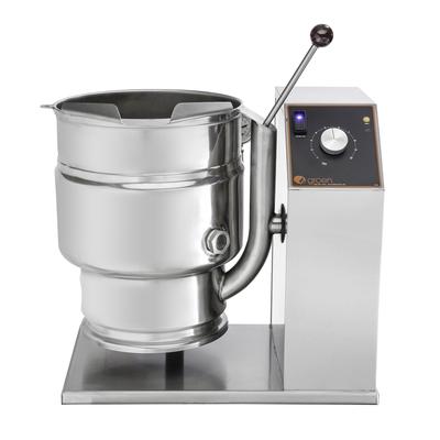 Groen TDB-20C 208/1 5 gal. Steam Kettle - Manual Tilt, 2/3 Jacket, 208v/1ph, 5-Gallon Capacity, Stainless Steel
