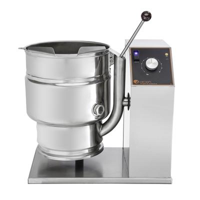 Groen TDB-24A 208/1 6 gal Steam Kettle - Manual Tilt, 2/3 Jacket, 208v/1ph, Stainless Steel