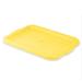 Vollrath 1522-C08 Traex Color-Mate Food Storage Box Cover - 15x20", Plastic, Yellow