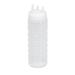 Vollrath 3324-13 24 oz Squeeze Dispenser - Wide Mouth, Clear Cap, Clear