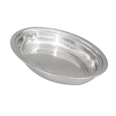Vollrath 46505 4 qt Oval Heavy-Duty Chafer Food Pan, 46501 Orion Oval Chafer