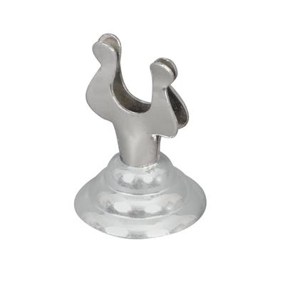 Vollrath 46795 1 1/2" Card Holder - Weighted Base, Stainless, Silver