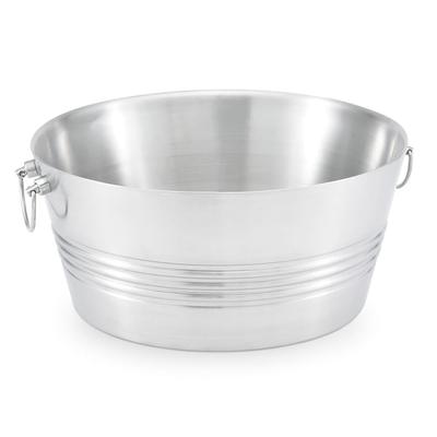 Vollrath 47226 14 1/2" Round Cooling Tub - 7"H, Stainless, Silver