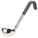 Vollrath 4970220 2 oz Jacob's Pride Collection Ladle - Stainless Steel, Black Kool-Touch Handle, Silver