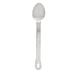 Vollrath 64406 15 1/2" Heavy-Duty Basting Spoon - Solid, Satin-Finish Stainless Steel, 1-Piece 16-Gauge Stainless Steel, Turn-Down Handle, Silver