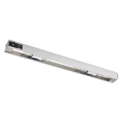 Vollrath 7286002 18" Strip Display Light - (2) 60 Watt Bulb, Built In Toggle Control, 120v, Silver