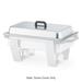 Vollrath 99873 Dome Cover for 99860 Chafer, Stainless w/ Nylon Handle, Full Size, Silver