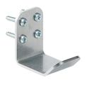 Vollrath ARMPULL-V Hands Free Arm Door Opener - 1 3/4"W x 3"D x 2 5/8"H, Stainless Steel, Mounting Hardware, Silver