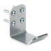 Vollrath ARMPULL-V Hands Free Arm Door Opener - 1 3/4"W x 3"D x 2 5/8"H, Stainless Steel, Mounting Hardware