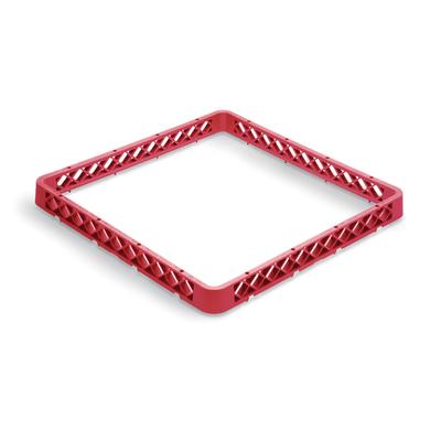 Vollrath TR1A 02 Full-Size Dishwasher Rack - Open with 1 Extender, Red