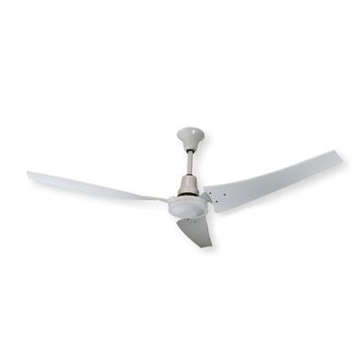 TPI E-56-CF 56" Industrial Ceiling Fan w/ 3 Blades - Steel, 120v, White