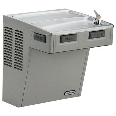Elkay LMABF8S Wall Mount Drinking Fountain - Filtered, Refrigerated, Stainless, Silver