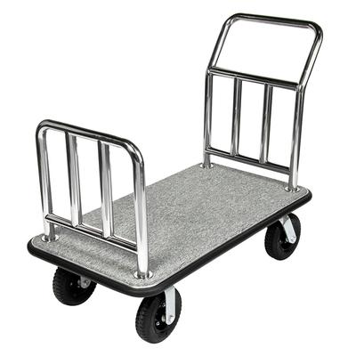 CSL 2111GY-010 Platform Cart w/ Gray Carpet - 44"L x 24"W