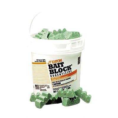 Royal Industries JT709PN JT Eaton 1 oz Diphacinone Bait Blocks for JT 904H Rat Bait Station, Green