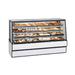 Federal SGD3648 36" Full Service Bakery Case w/ Straight Glass - (4) Levels, 120v, White