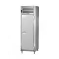 Traulsen AHT132WPUT-FHS 30" 1 Section Pass Thru Refrigerator, (2) Right Hinge Solid Doors, 115v, Silver
