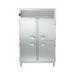 Traulsen AHT232WPUT-HHS 58" 2 Section Pass Thru Refrigerator, (8) Right Hinge Solid Doors, 115v, Silver
