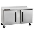 Centerline by Traulsen CLUC-60R-SD-WTLL 60" Worktop Refrigerator w/ (2) Sections, 115v, Reach-In, Silver