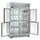 Traulsen G21000 Dealer's Choice 52&quot; 2 Section Reach In Refrigerator, (4) Left/Right Hinge Glass Doors, 115v, Silver