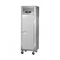 Traulsen RDT132KUT-HHS 24" 1 Section Commercial Refrigerator Freezer - Solid Doors, Top Compressor, 115v, Silver
