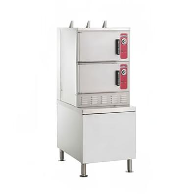 Vulcan C24GA6 PS (6) Pan Convection Commercial Steamer - Cabinet, Liquid Propane, Stainless Steel, Gas Type: LP