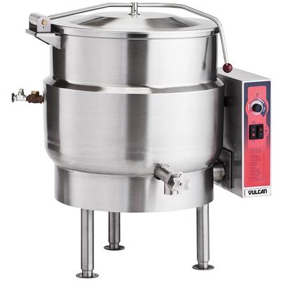 Vulcan K60EL 208/3 60 gal Steam Kettle - Stationary, 2/3 Jacket, 208v/3ph, Stainless Steel