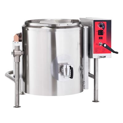 Vulcan K60GL NG 60 gal Steam Kettle - Stationary, 2/3 Jacket, Natural Gas, Floor Model, Stainless Steel, Gas Type: NG