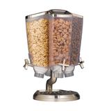 Rosseto EZP2753 EZ-Pro Countertop Dry Food Dispenser, (4) 1 gal Hoppers, Stainless Steel