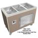 Duke HB5-1H4C Heritage 74" Hot/Cold Portable Buffet w/ (1) Hot Well & (4) Cold Sections, 120v, Stainless Steel