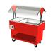 Duke OPAH-1H2C EconoMate 44 3/8" Hot/Cold Portable Buffet w/ (1) Hot Well & (2) Cold Sections, 120v, Stainless Steel