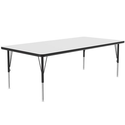 Correll A3660-REC-36-09-09 Activity Table w/ 1 1/4" High Pressure Top, 60"W x 36"D, White
