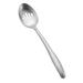 Tablecraft 5334 13 1/2" Slotted Buffet Spoon, Stainless, Silver
