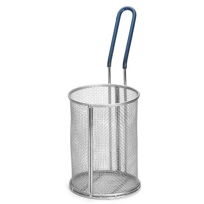 Tablecraft 985 5 1/4" Round Pasta Basket - Stainless Steel