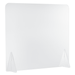 Tablecraft CWACR30 Countertop Freestanding Safety Shield - 32" x 30", Acrylic, Clear