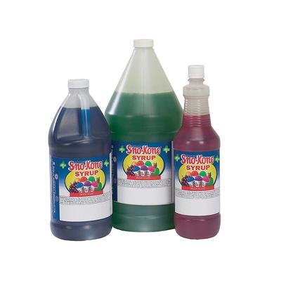 Gold Medal 1054 Lime Snow Cone Syrup, Ready-To-Use, (4) 1 gal Jugs