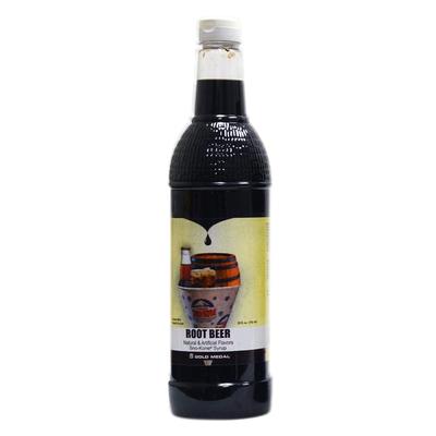 Gold Medal 1431 25 oz Root Beer Snow Cone Syrup, Ready-To-Use