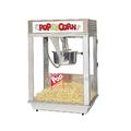 Gold Medal 2001ST Citation Popcorn Machine w/ Deluxe 16 oz Unimaxx Kettle & Stainless Dome, 120v, Stainless Steel