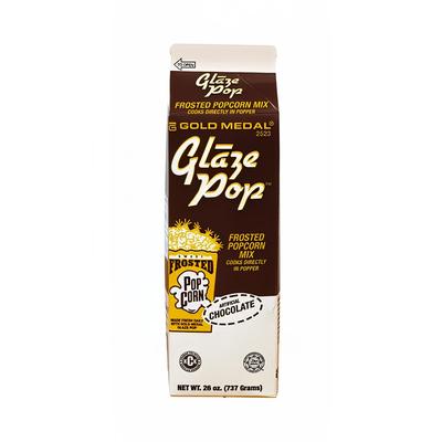 Gold Medal 2523 Chocolate Glaze Pop w/ (12) 28 oz Cartons