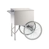 Gold Medal 3118ST 28" Medium Popcorn Cart, Stainless, Stainless Steel