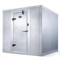Amerikooler QC060877**F Indoor Walk-In Cooler Box Only - No Refrigeration, 5' 11" x 7' 9", Floor, No Refrigerator