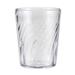 GET 2211-1-CL Tahiti 12 oz Clear Textured Plastic Hi Ball Tumbler