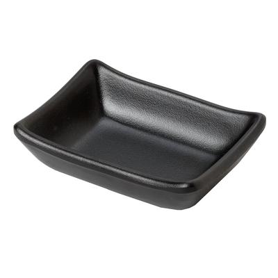 GET SD-3828-BK 2 oz Melamine Sauce Dish, Black