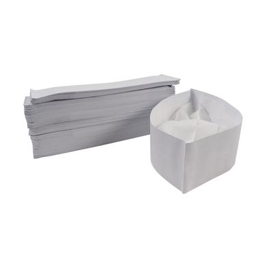 Rofson 100-W Disposable Overseas Cap - Paper, White