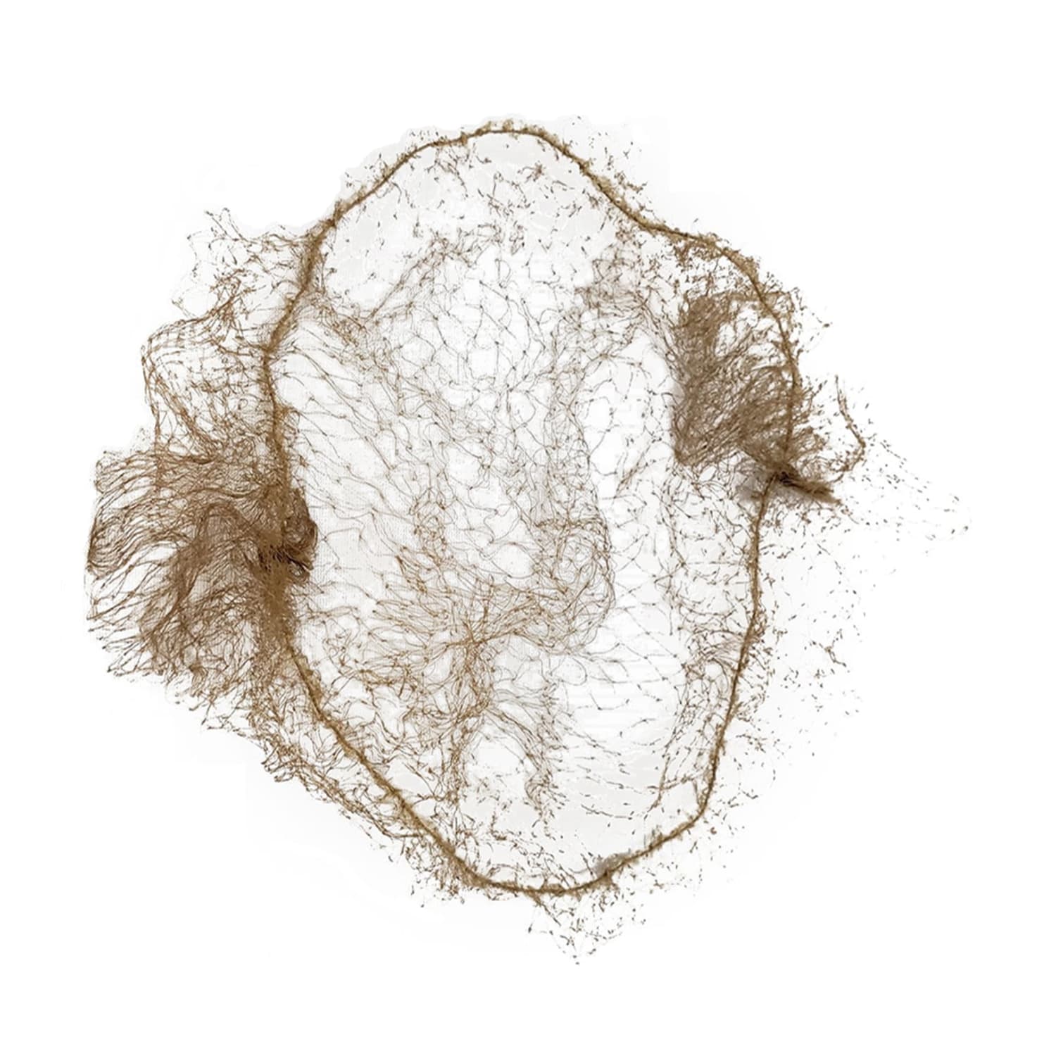 Rofson 109I-28LTB 28" Lightweight Hair Net - Nylon, Light Brown, Case of 1440