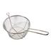 Town 42939 8 1/2" Diameter Culinary Basket, 8"Handle, Stainless, Silver