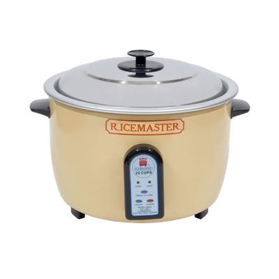 Town 56822 25 Cup Commercial Rice Cooker w/ Auto Cook & Hold, 120v, Stainless Steel