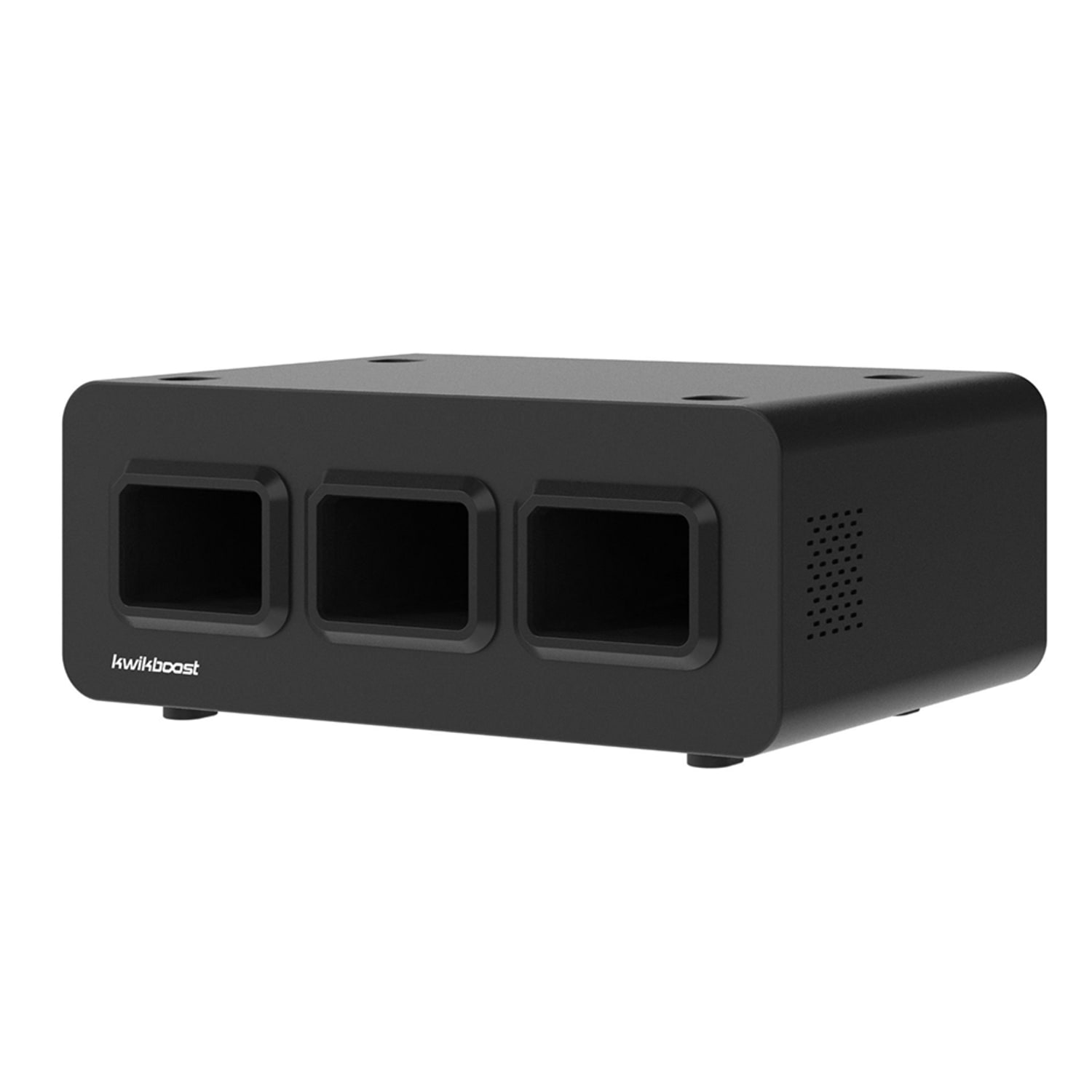 Luxor KBEP-BASE3 KwikBoost EdgePower 3-Bay Base Charging Station, Black