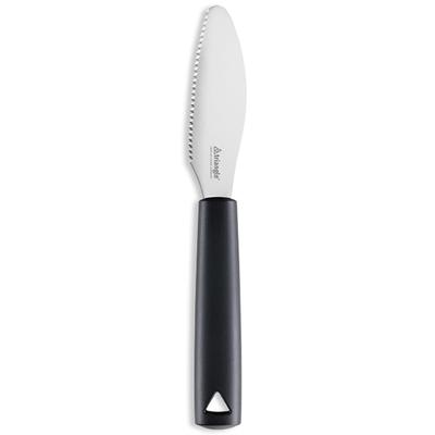 Louis Tellier 721921000 Brunch Knife w/ Stainless Steel Blade & Black Polypropylene Handle